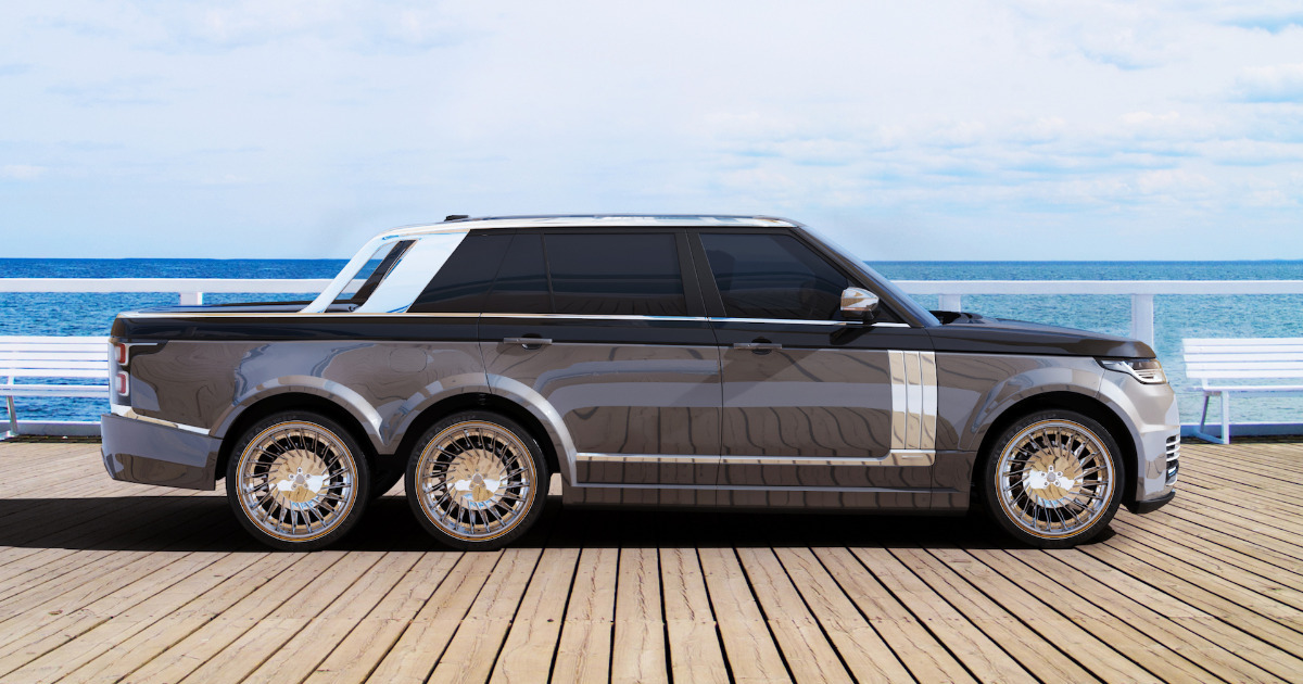 6 метр урттай тансаг зэрэглэлийн 6x6 Range Rover-тэй танилцана уу