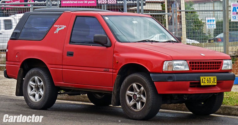 1995-1998 он Holden Frontera (UT) Sport Hardtop (Австарли)