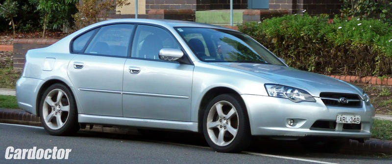 2003-2006 Subaru Liberty sedan (Australia)