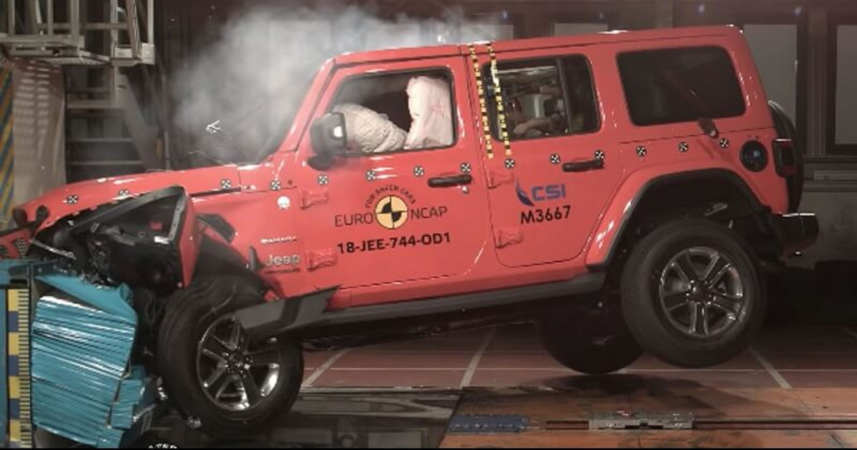 Евро NCAP-аас шинэхэн Jeep Wrangler-ын аюулгүй байдалд 5-аас 1 оноо өгчээ